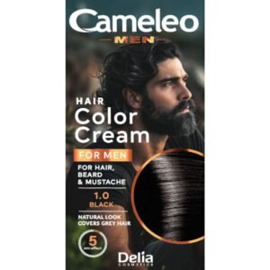 CAMELEO MEN VOPSEA PAR/BARBA /MUSTATA/PERCIUNI 1.0 BLACK
