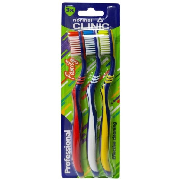 CLINIC PERIUTA DINTI MEDIUM 3BUC/SET SZV003