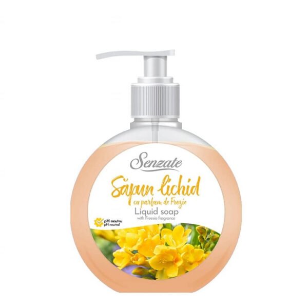 SENZATE/CLEANY SAPUN LICHID POMPA 500ML FREZIE