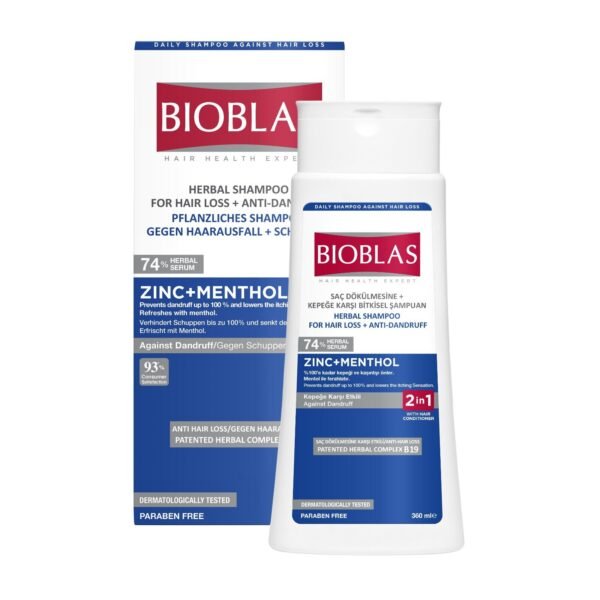 BIOBLAS SAMPON 360ML ANTICADERE ANTIMATREATA ZINC PYRITHIONE