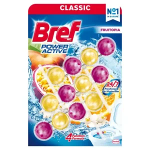 BREF ODORIZANT WC BILE POWER AKTIV 3X50G FRUITOPIA