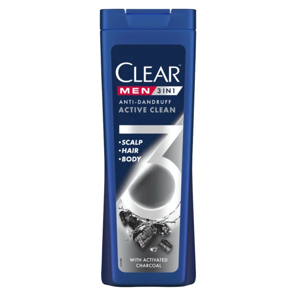 CLEAR SAMPON 360ML MEN ACTIVE CLEAN CHARCOAL