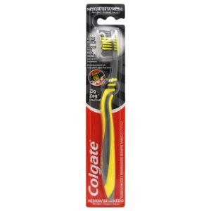 COLGATE PERIUTA DINTI ZIG ZAG CHARCOAL MEDIUM