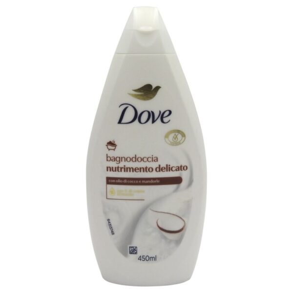 DOVE GEL DUS 450ML NUTRIMENTO DELICATO
