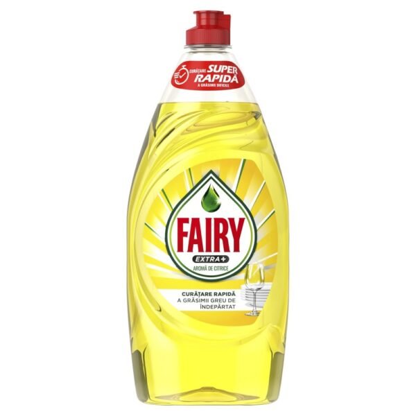FAIRY EXTRA PLUS DETERGENT VASE LICHID 900ML CITRICE FAIRY EXTRA PLUS DETERGENT VASE LICHID 900ML CITRICE