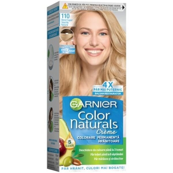 GARNIER COLOR NATURALS VOPSEA PAR 110 BLOND NATURAL SUPER DESCHIS