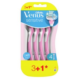 GILLETTE APARAT RAS VENUS3 SENSITIVE 4BUC - imagine 1
