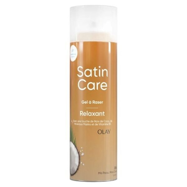 GILLETTE GEL RAS 200ML SATIN CARE RELAXING GILLETTE GEL RAS 200ML SATIN CARE RELAXING