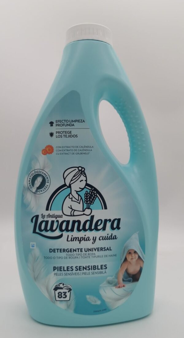 qrf LAVANDERA DETERGENT LICHID 2.49L SENSITIV BABY 83SPALARI