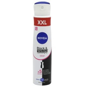NIVEA ANTIPERSPIRANT DEO 250ML INVISIBLE CLEAR BW - imagine 1