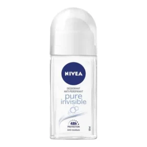 NIVEA ANTIPERSPIRANT ROLL ON 50ML PURE INVISIBLE