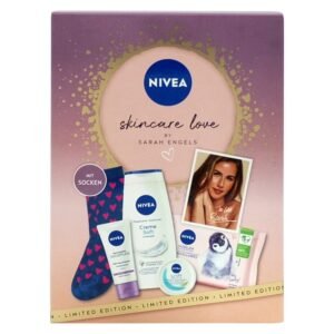NIVEA CASETA CADOU (SG250+CR50+CR50+SERV25+SOSETE) SKIN CARE LOVE