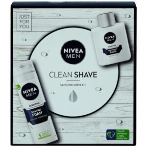NIVEA CASETA CADOU (SP RAS200+BALM100) MEN CLEAN SHAVE