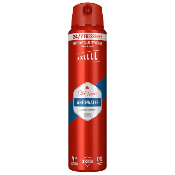 OLD SPICE DEODORANT 200ML WHITEWATER OLD SPICE DEODORANT 200ML WHITEWATER