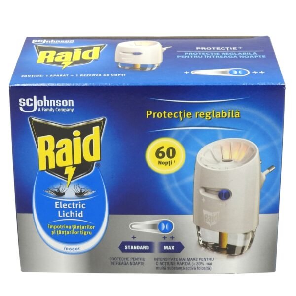 RAID APARAT ELECTRIC LICHID ANTITANTARI+REZERVA 36ML