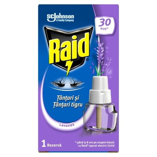 RAID REZERVA LICHIDA TANTARI 21ML LAVANDA