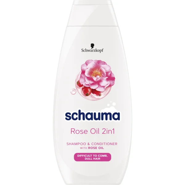 SCHAUMA SAMPON BALSAM 400ML 2IN1 ROSE OIL