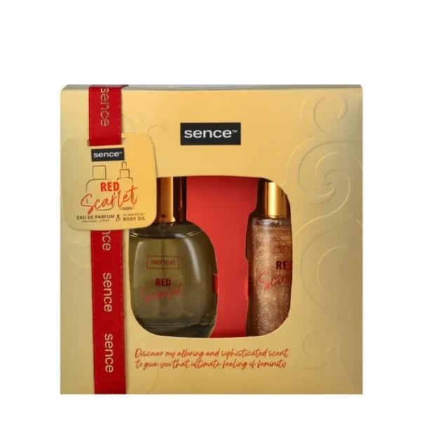 SENCE CASETA CADOU (EDP90ML+ULEI CORP50ML) RED SCARLET