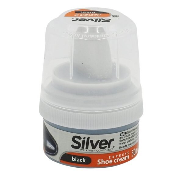 SILVER CREMA PANTOFI 50ML NEGRU