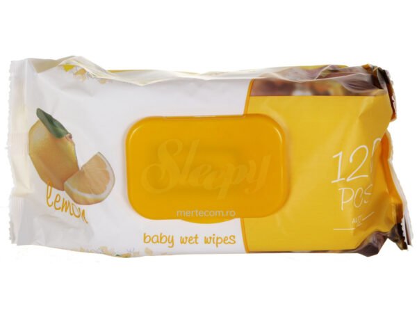 SLEEPY SERVETELE UMEDE 120BUC LEMON