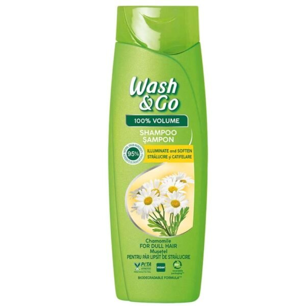 WASH&GO SAMPON 360ML MUSETEL
