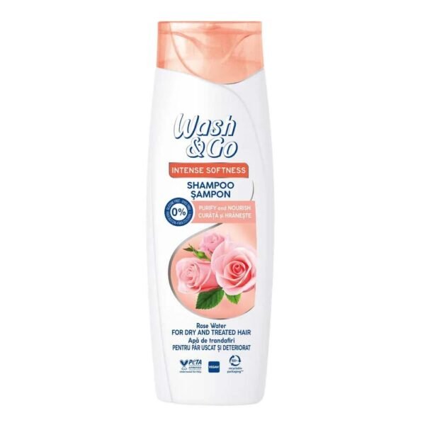 WASH&GO SAMPON 360ML TRANDAFIR