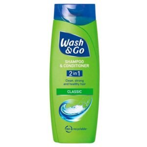 WASH&GO SAMPON 400ML 2IN1 CLASSIC